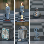 Financial Themed Chess Set image 7