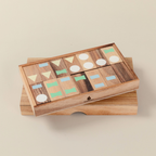Geometric Wooden Domino Set image 3
