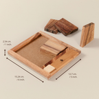 The Square Deal Wooden Tangram Puzzle image 4