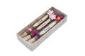Branch Pencil with Flowers 7" - Set of 3 (Live, Love, Laugh) image 0