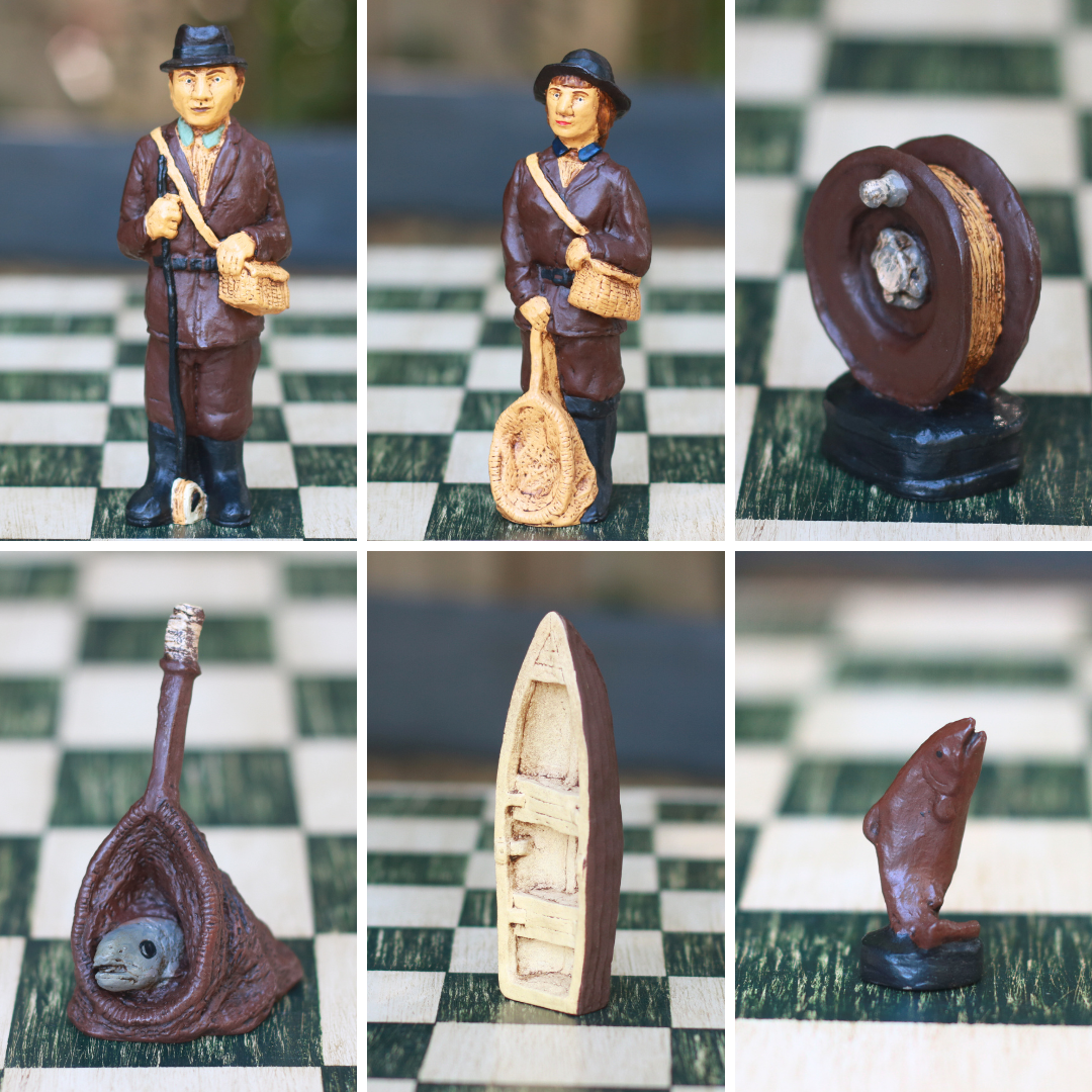 Fisherman Themed Chess Set image 11