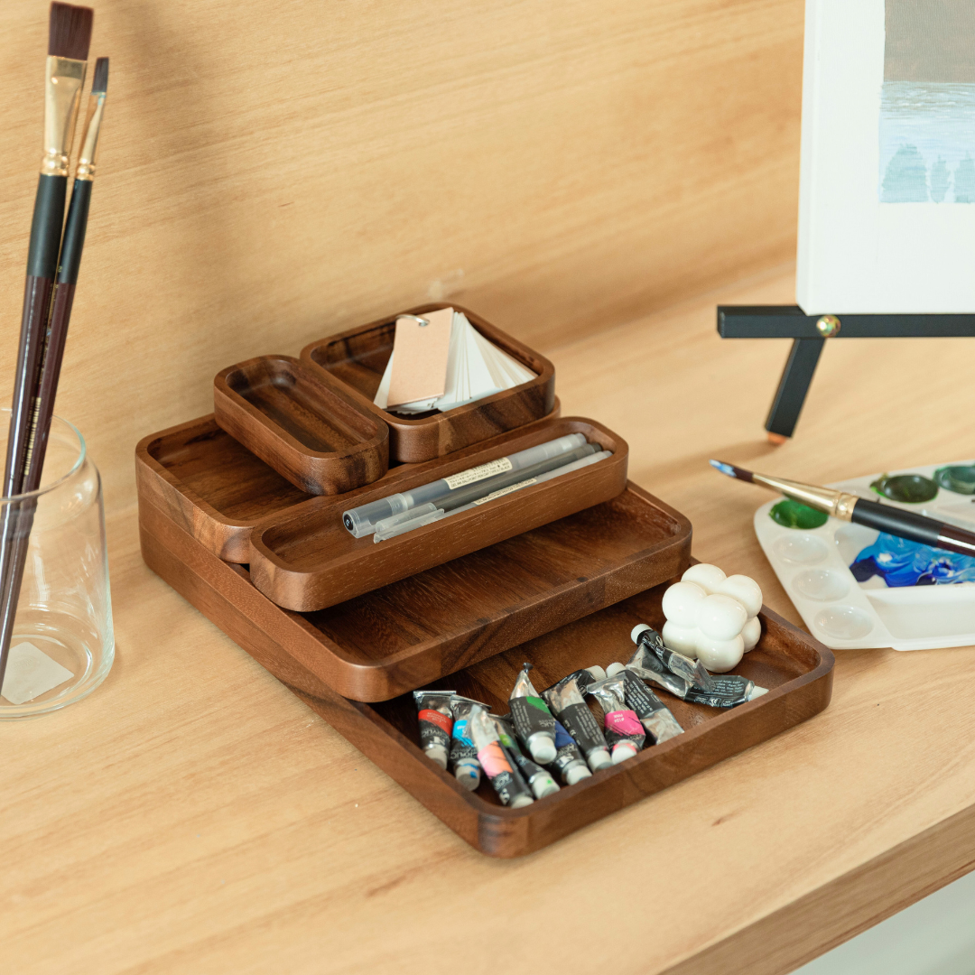 Stackable Desk Organizer (6 Pieces) image 11