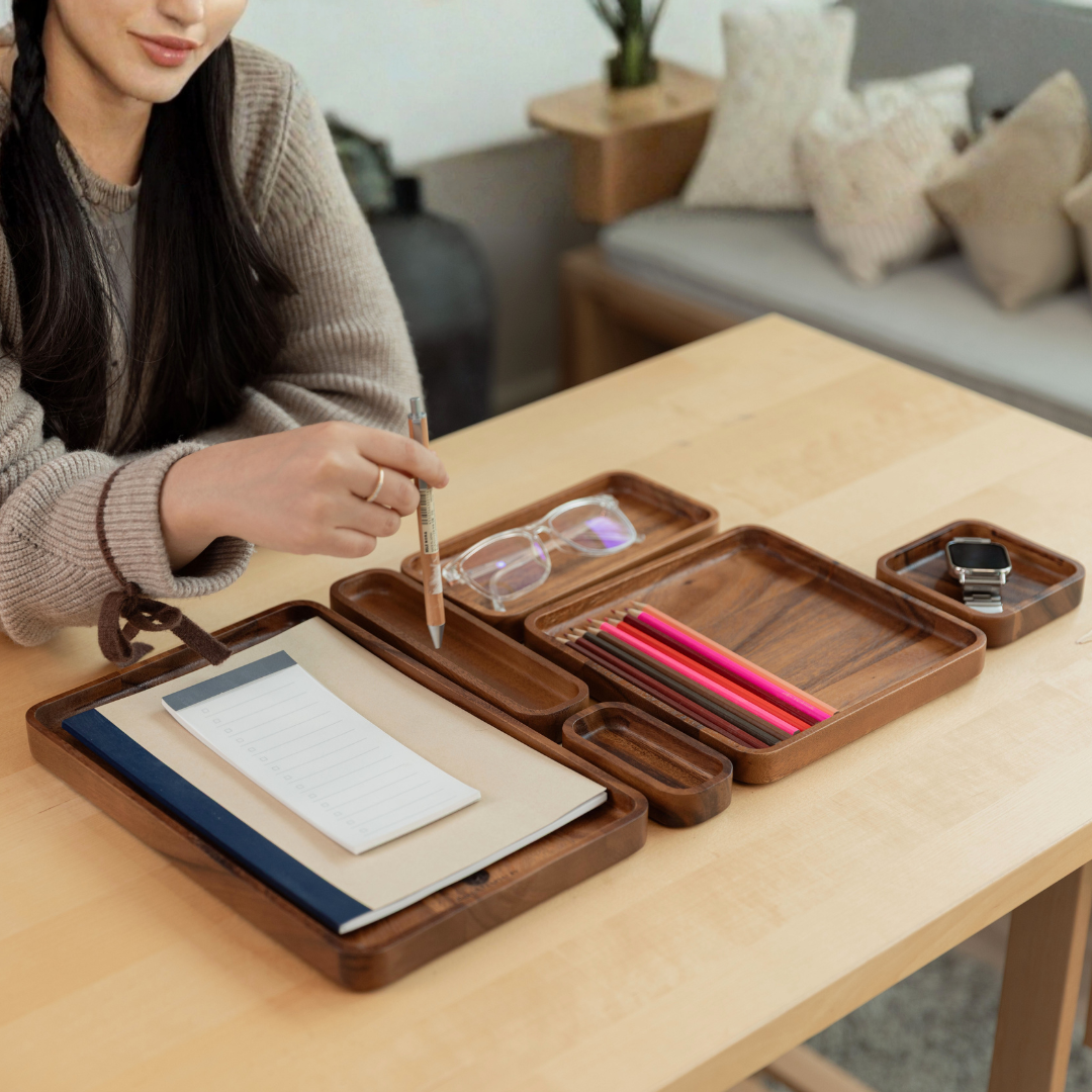 Stackable Desk Organizer (6 Pieces) image 10