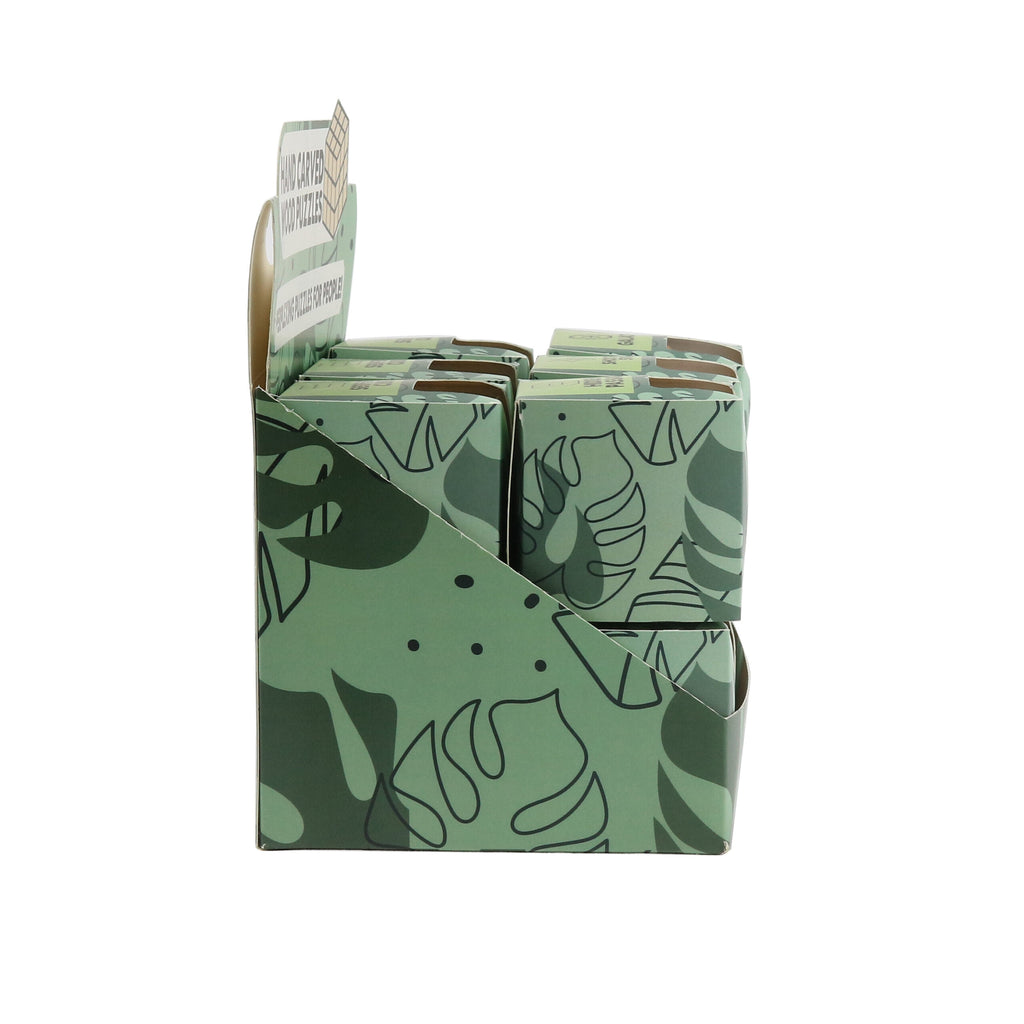 Curated Gift Box Puzzle Set: 12 Handmade Classic Wooden Puzzles image 3