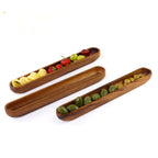 Acacia Wood Olive Long Tray image 0