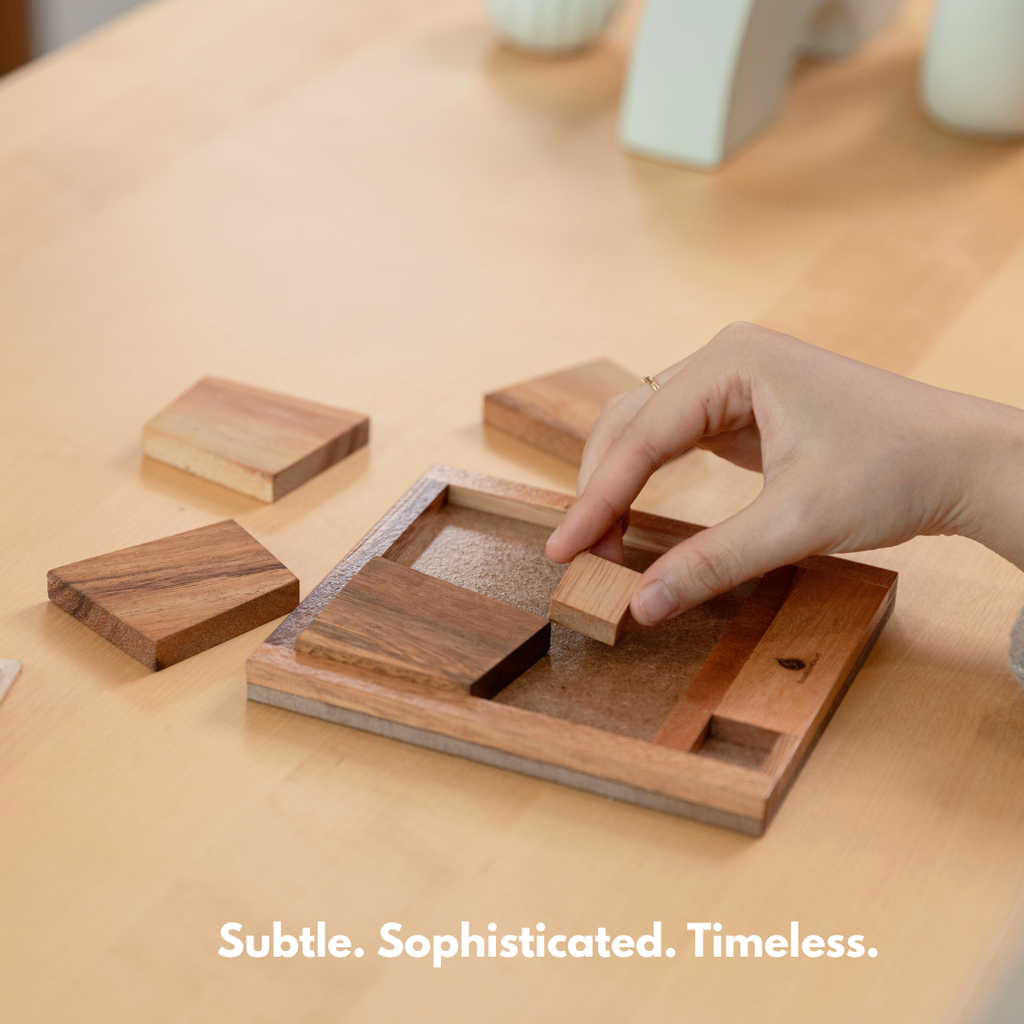 The Square Deal Wooden Tangram Puzzle image 7