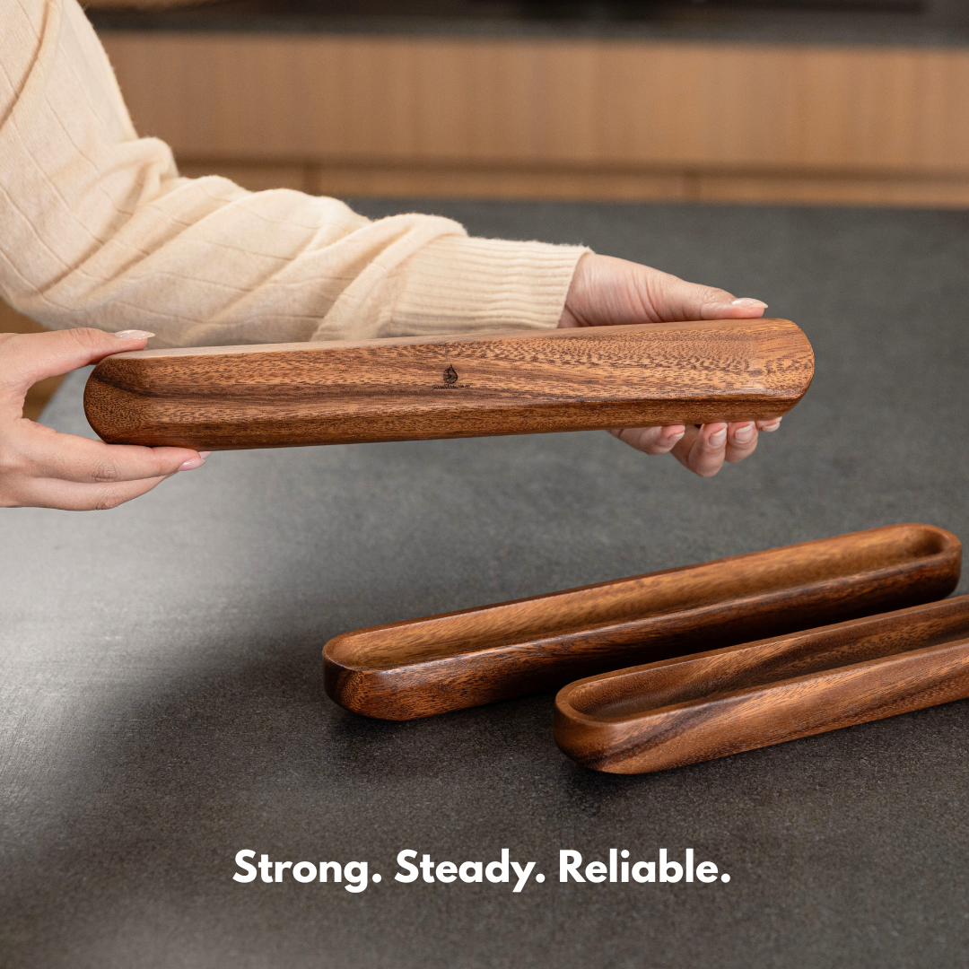 Acacia Wood Olive Long Tray image 7