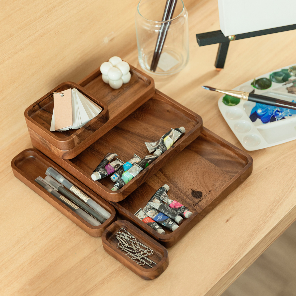 Stackable Desk Organizer (6 Pieces) image 12