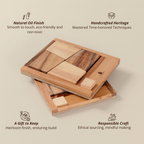 The Square Deal Wooden Tangram Puzzle image 5