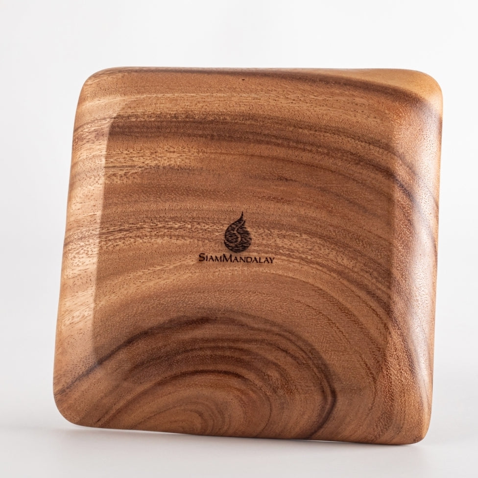 Acacia Square Trays (Set of 4) image 3
