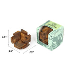Curated Gift Box Puzzle Set: 12 Handmade Classic Wooden Puzzles image 6