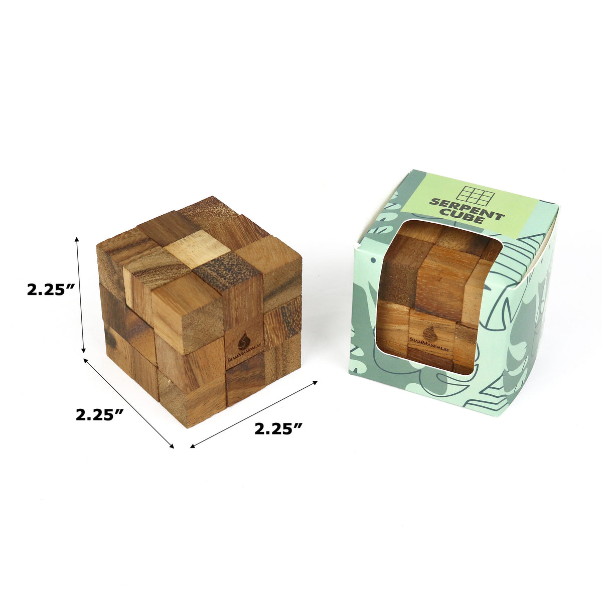 Curated Gift Box Puzzle Set: 12 Handmade Classic Wooden Puzzles image 5