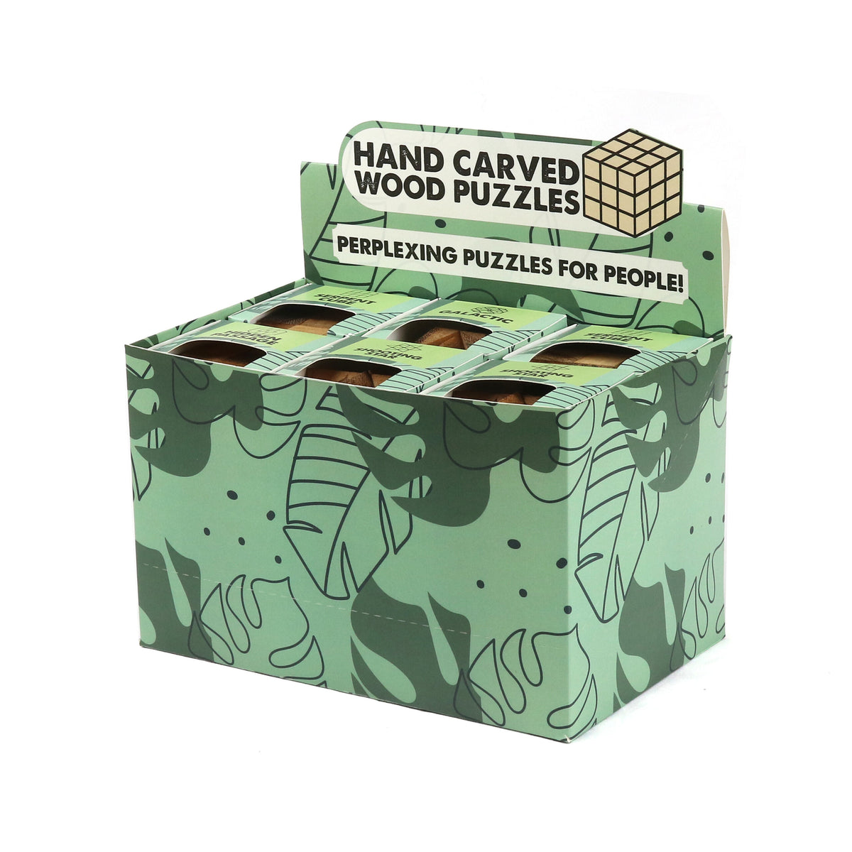 Curated Gift Box Puzzle Set: 12 Handmade Classic Wooden Puzzles image 10