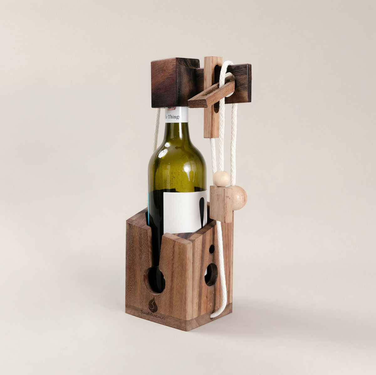 ワインボトルロックパズル
