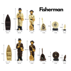 Fisherman Themed Chess Set image 1