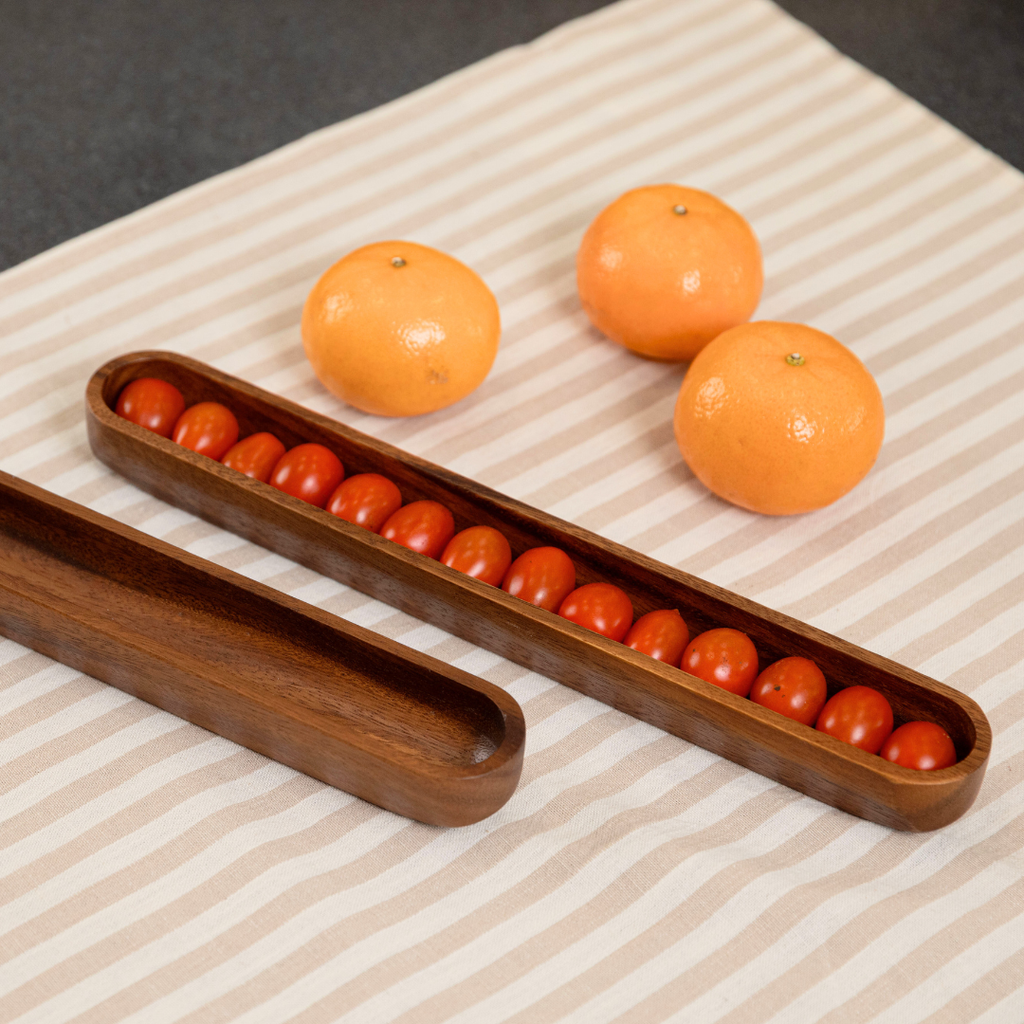Acacia Wood Olive Long Tray image 9