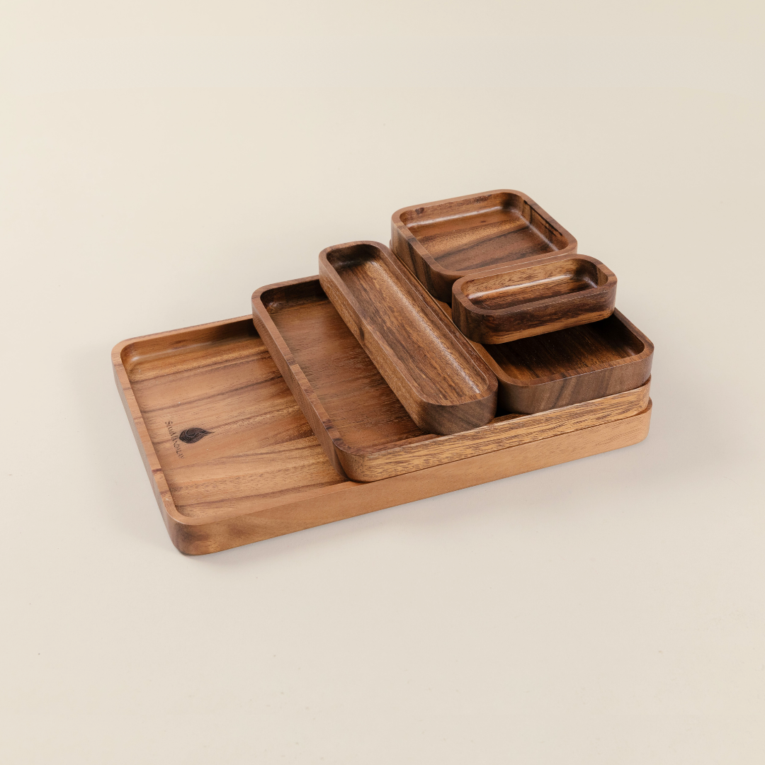 Stackable Desk Organizer (6 Pieces) image 1