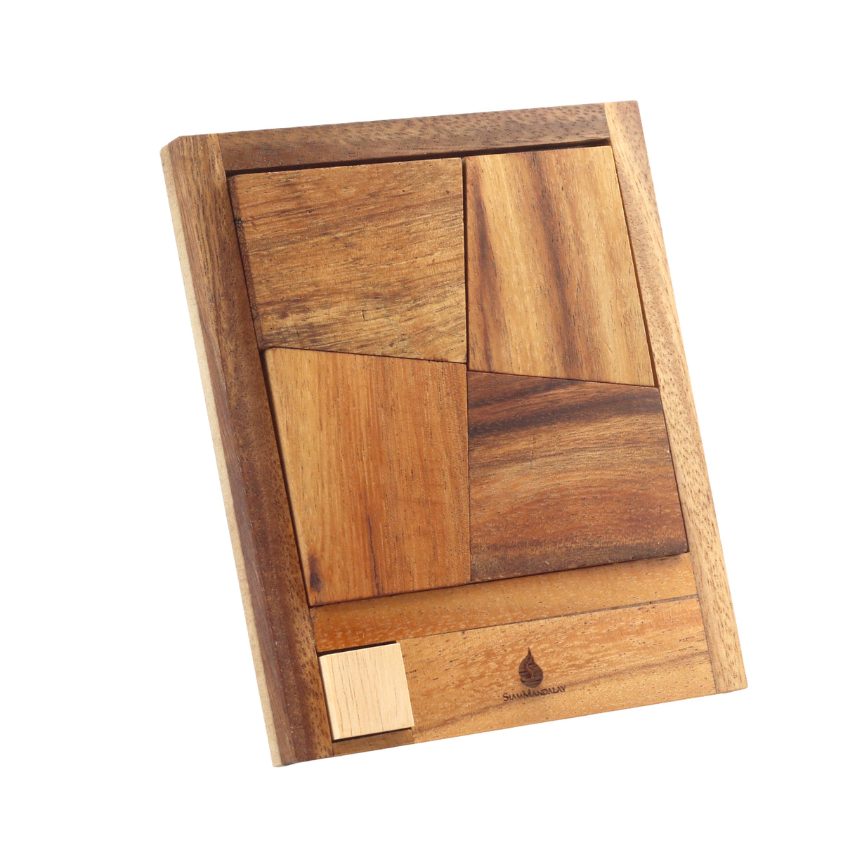 The Square Deal Wooden Tangram Puzzle image 0