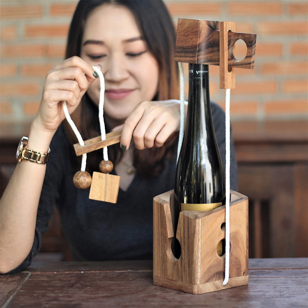 Wine Bottle Lock Puzzle image 2