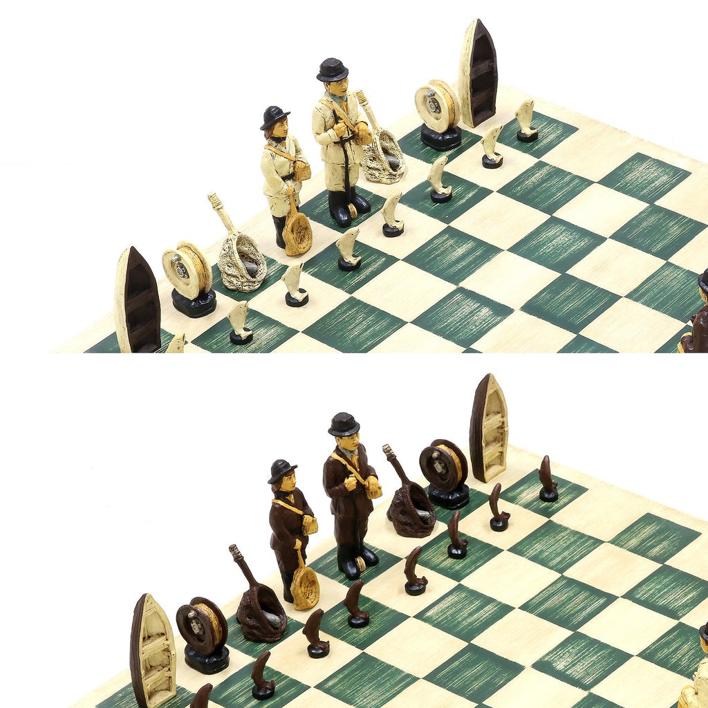 Fisherman Themed Chess Set image 2