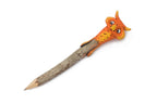 Orange Owl Pencil image 0