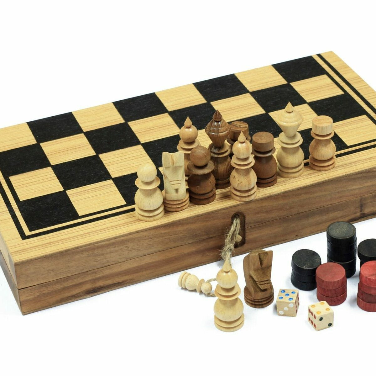Backgammon, Checkers and Chess image 0