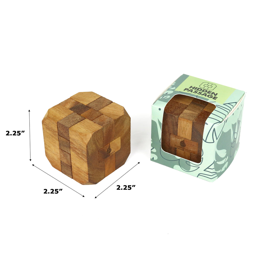 Curated Gift Box Puzzle Set: 12 Handmade Classic Wooden Puzzles image 4
