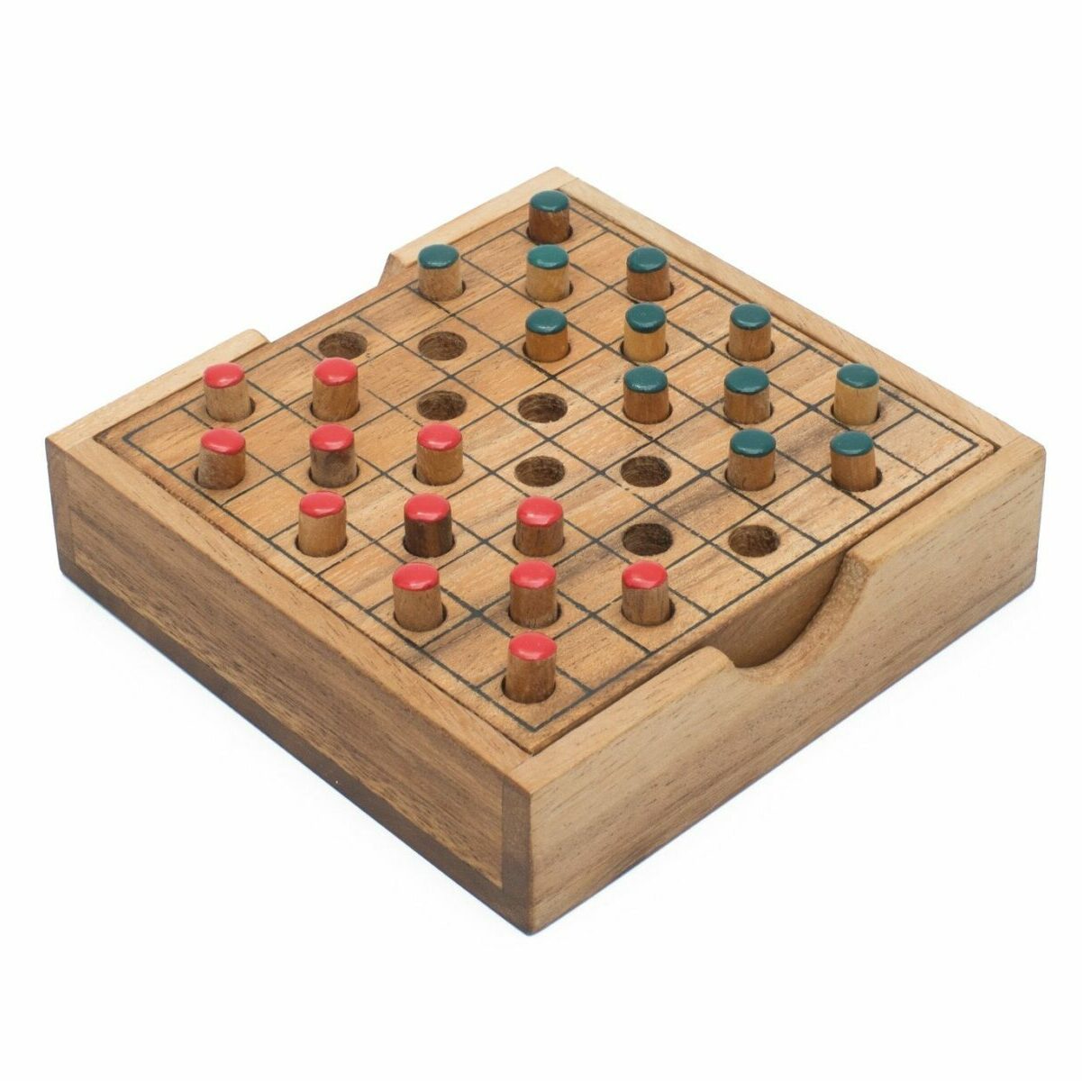 Checkers Draughts Wooden Checkers Peg Game with Free Shipping 14.99