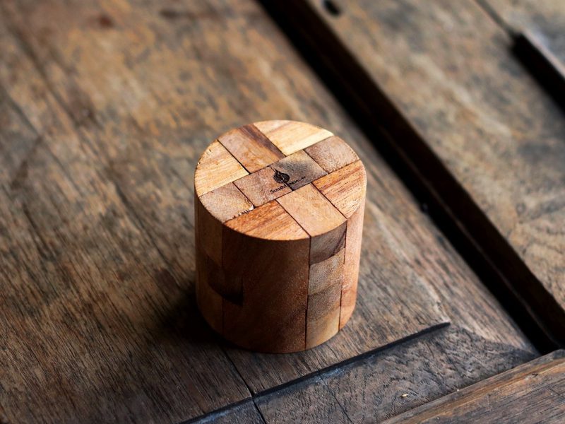 Powder Keg Interlocking Wooden Barrel Puzzle 15.99 & Free Shipping