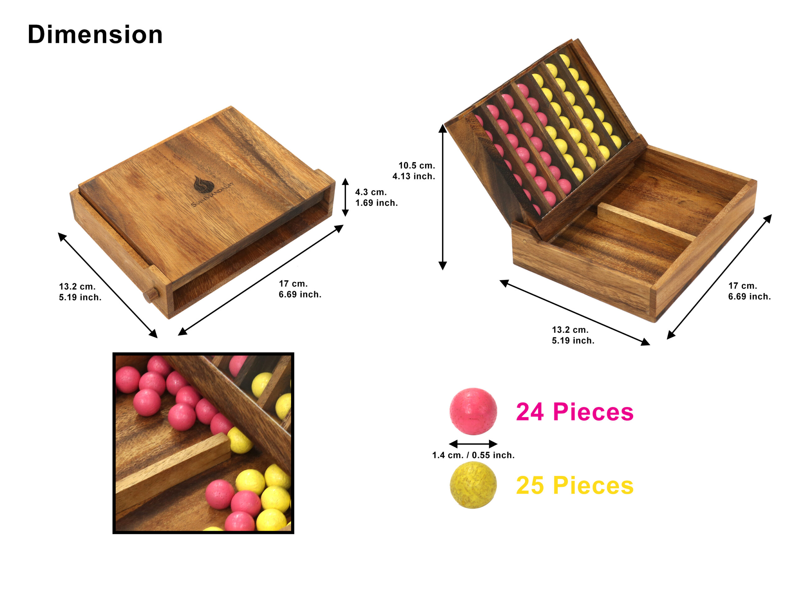 WG-1631 Four in A Row Pink&Yellow (3)